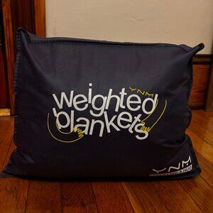 YnM Bamboo Weighted Blanket Charcoal 20 lbs 60" x 80"